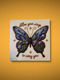 Allow Your Wings to Carry You Butterfly UV DTF Decal