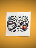 All Wrapped Up Mummy Bow UV DTF Decal