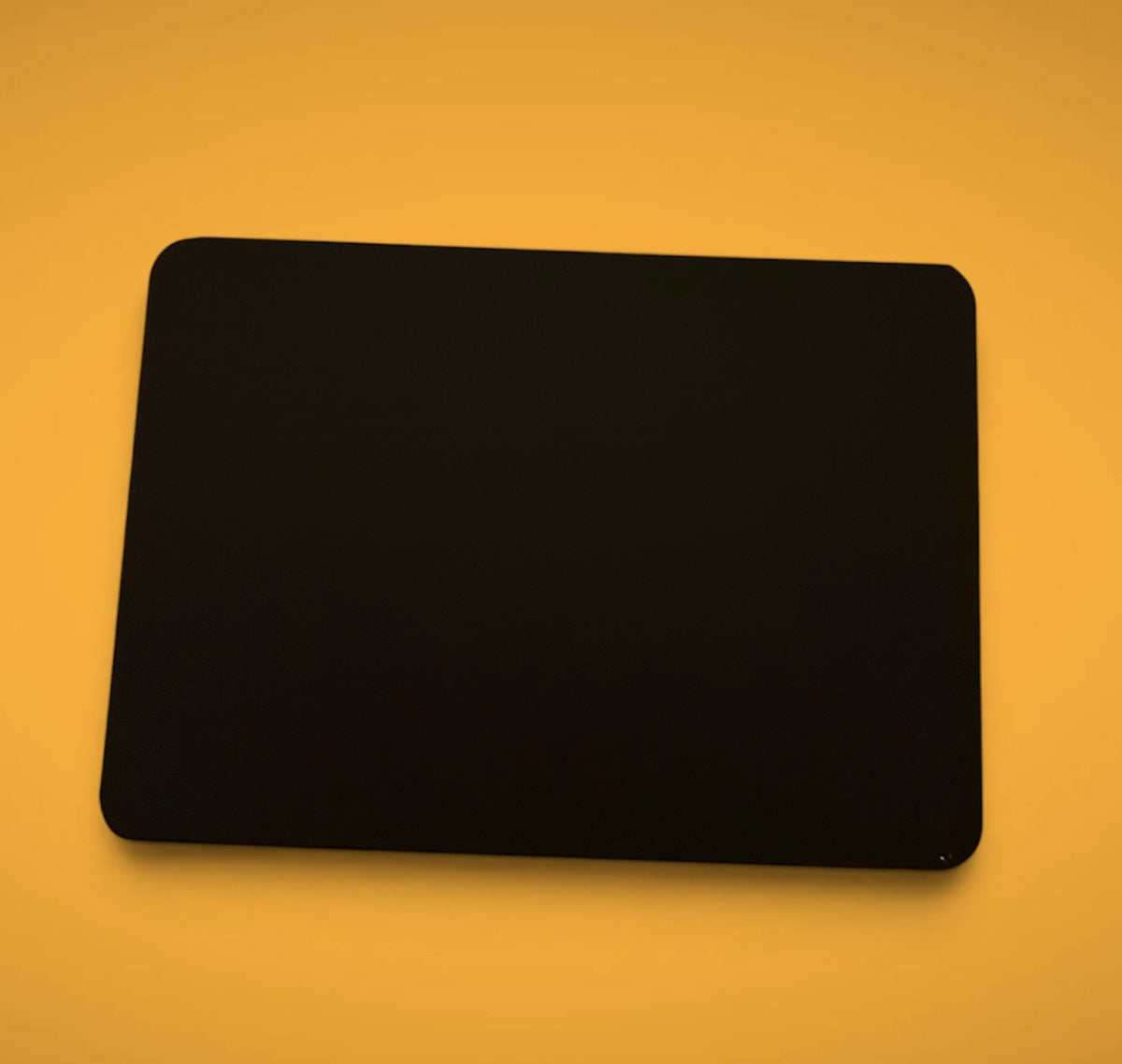 Black Cardstock Paint Palette Card