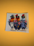 Cool Chickens UV DTF