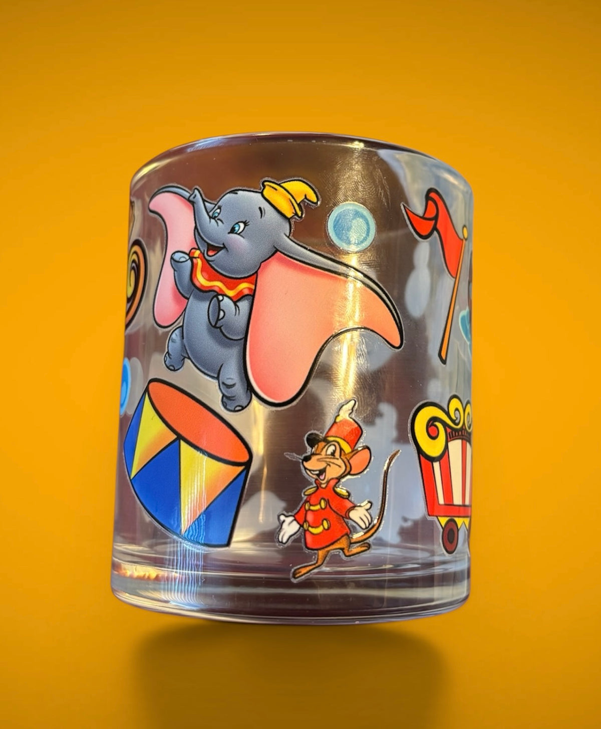 Dumbo Stash Jar w/ Hand Painted Lid