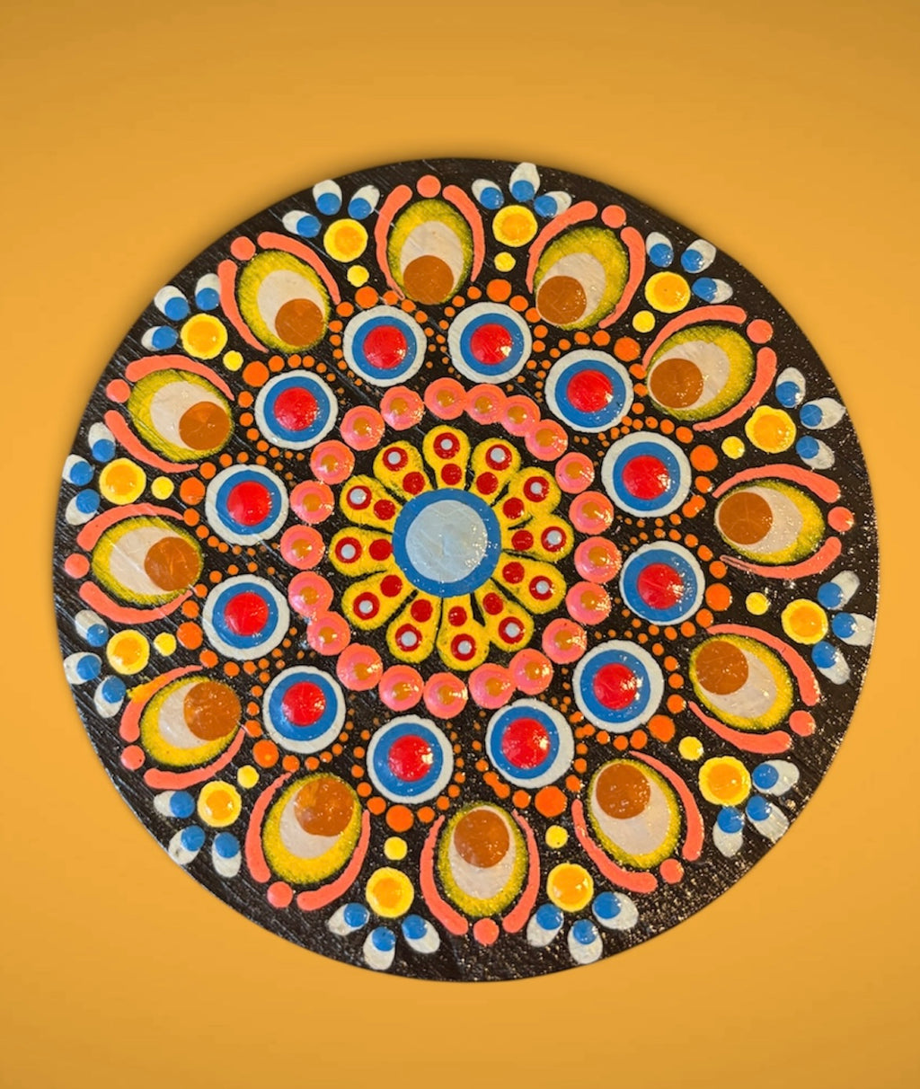Dumbo Stash Jar w/ Hand Painted Lid