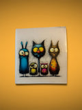 Fuzzy Animals Decal