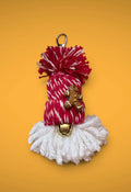 Handmade Yarn Gnome Keychain
