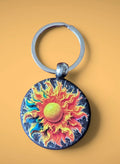 Starburst Decal Keychain