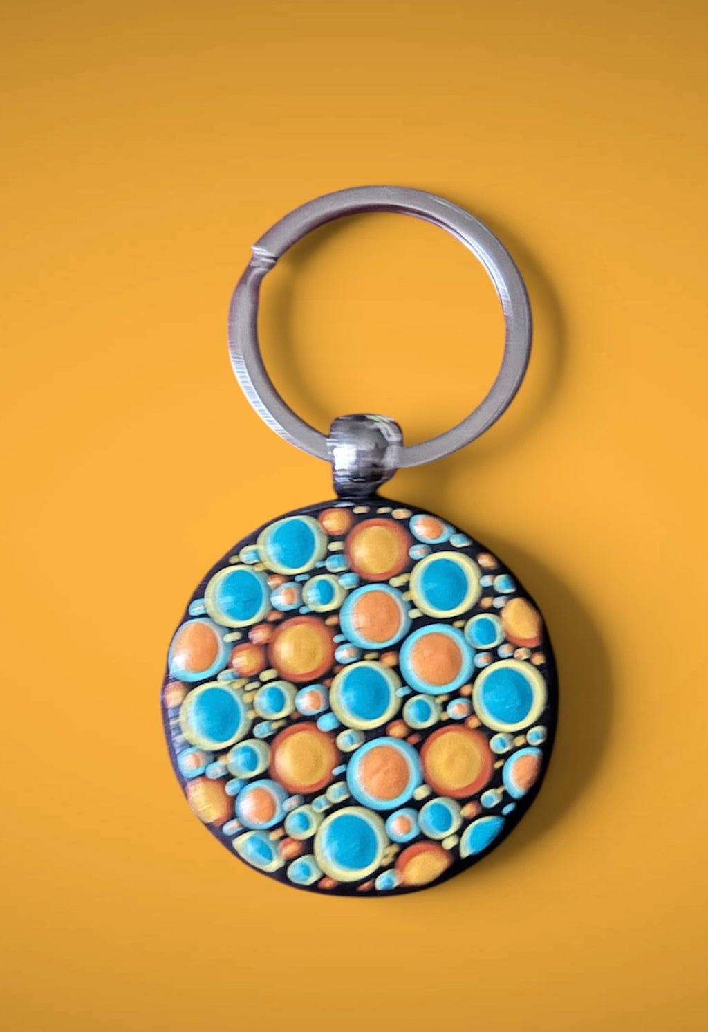 Starburst Decal Keychain