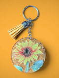 Sunflower Keychain