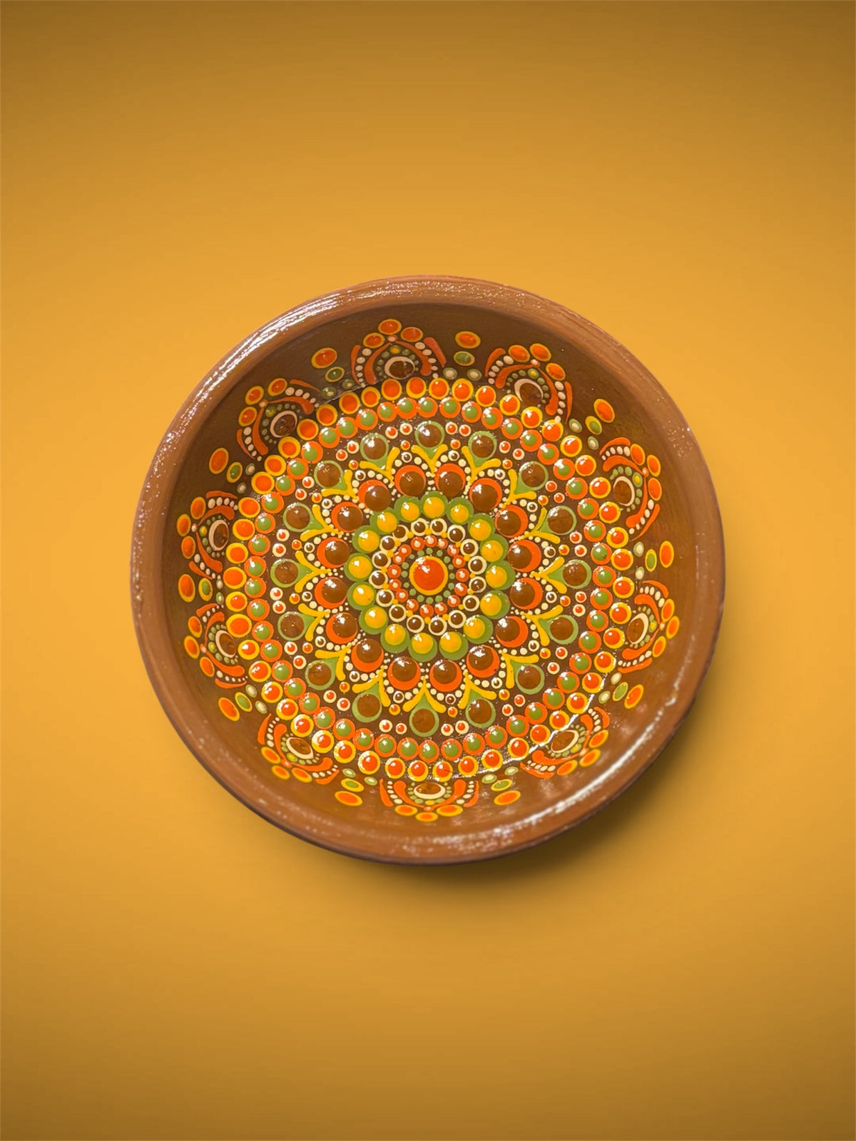 Hand-Painted Trinket Tray