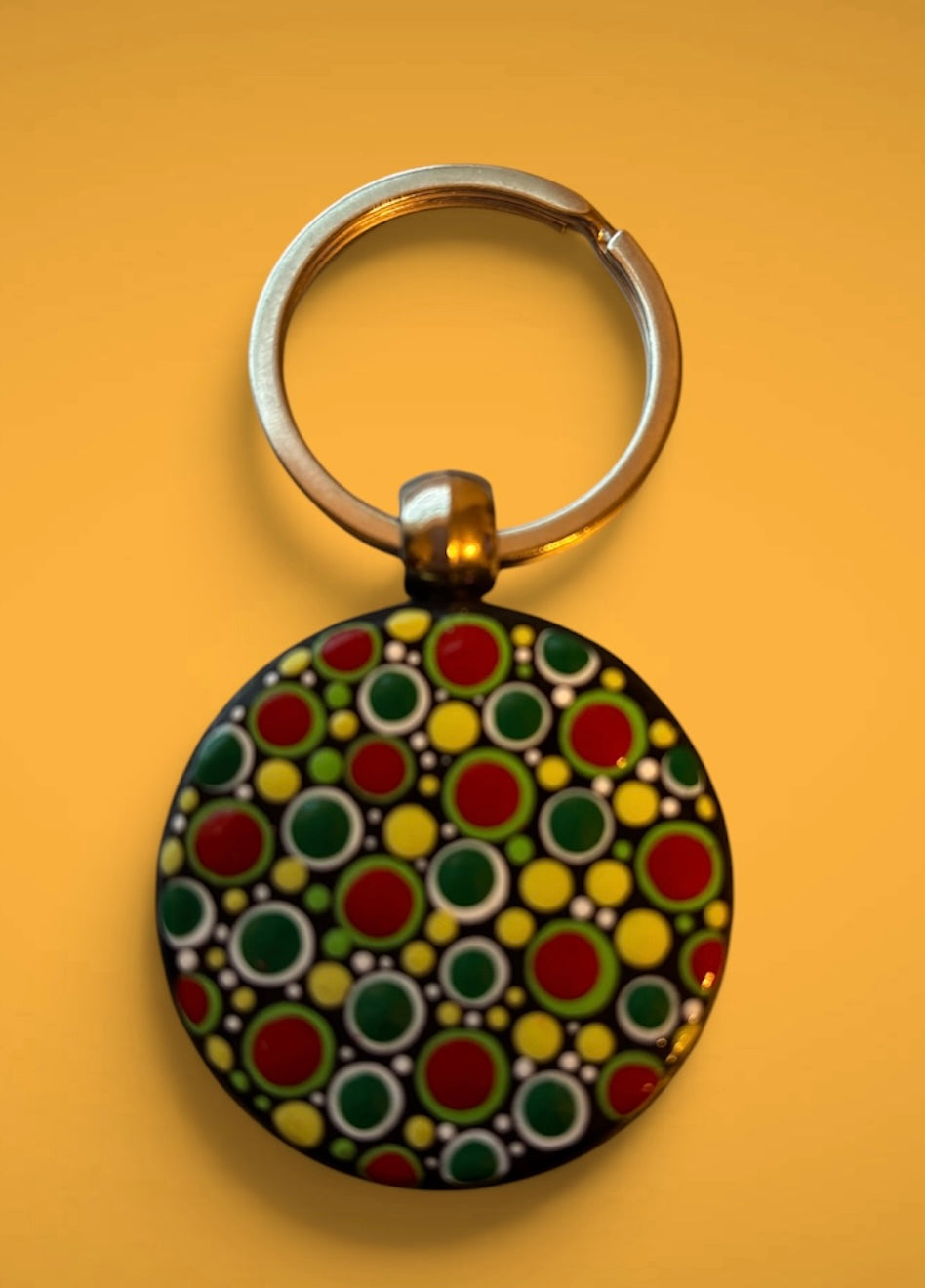 Watermelon Gnome Keychain
